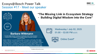 Ecosys@Bosch POWER TALK